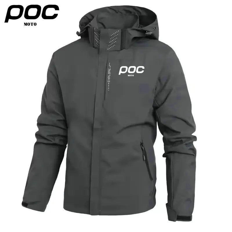 MOTO POC Cycling Jacket Waterproof Road Mountain Bike Windbreaker Motorcycles Jackets MTB Bicycle Clothing Cortavientos Ciclismo