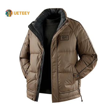 Winter Men White Duck Down Jackets Windproof Casual Outdoor Puffer Jacket Man Streetwear Padded Coat Male Down-Filled Clothes