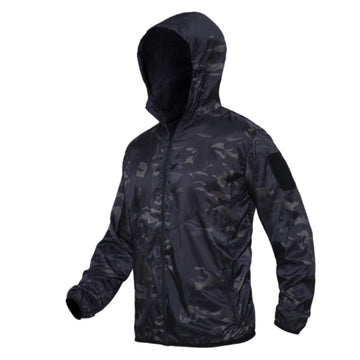 Summer Outdoor Sun Protection Clothing For Men, Ultra-thin And Breathable Tactical
